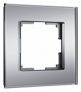 Рамка на 1 пост Werkel Senso серебряный soft-touch W0013106 продажа в интернет-магазине DecoTema.ru