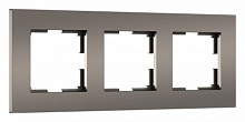 Рамка на 3 поста Werkel Slab бронза матовый W0032963 продажа в интернет-магазине DecoTema.ru