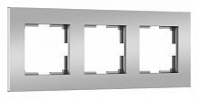 Рамка на 3 поста Werkel Slab серебро матовый W0032965 продажа в интернет-магазине DecoTema.ru