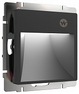 Заглушка для поста с подсветкой, без рамки Werkel черный матовый W1154608 продажа в интернет-магазине DecoTema.ru